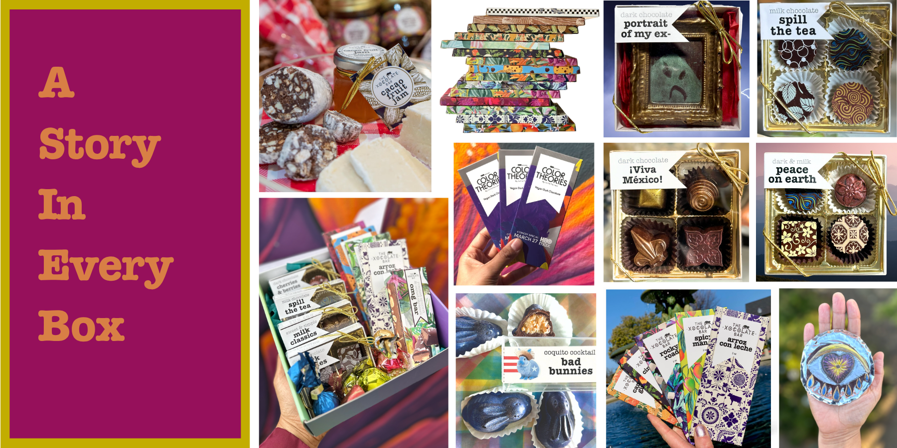 A Story in Every Box: original chocolate gifts and creative packaging